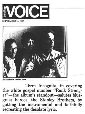 Village Voice Review of Terra Incognita