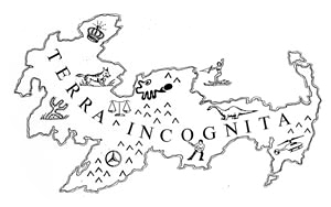 Terra Incognita map